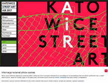 Tablet Screenshot of katowicestreetartfestival.pl